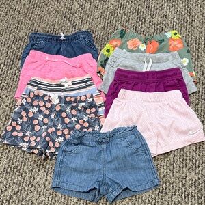 Bundle of toddler girls shorts 3T lot